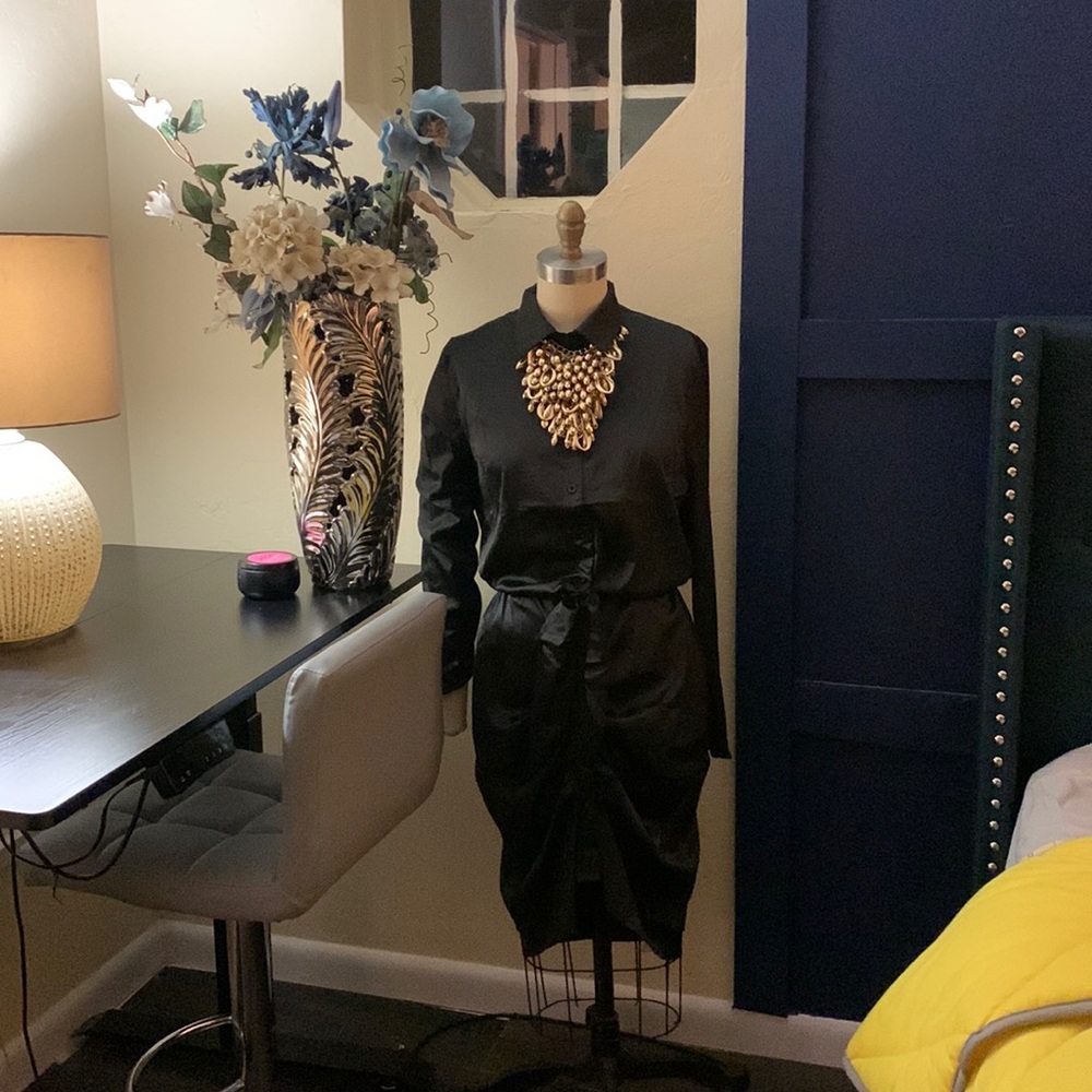 CHICME 1 piece ensemble, black long sleeve